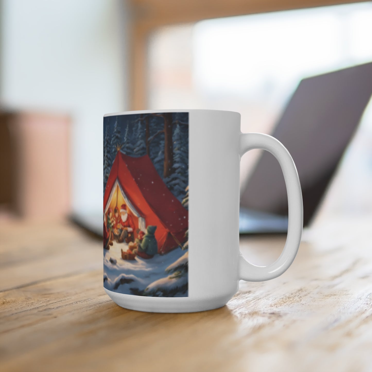 Christmas Camping Mug 15oz