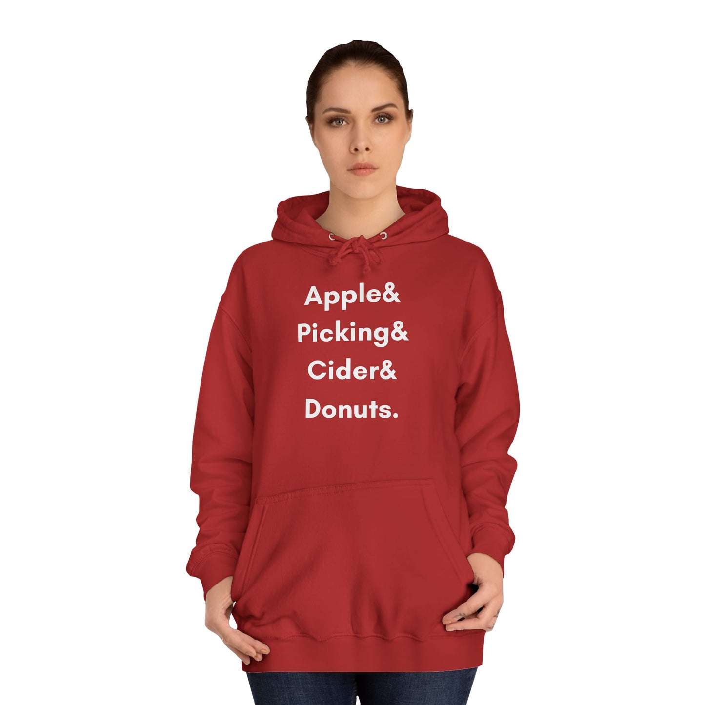 Apple & Picking & Cider & Donuts Hoodie