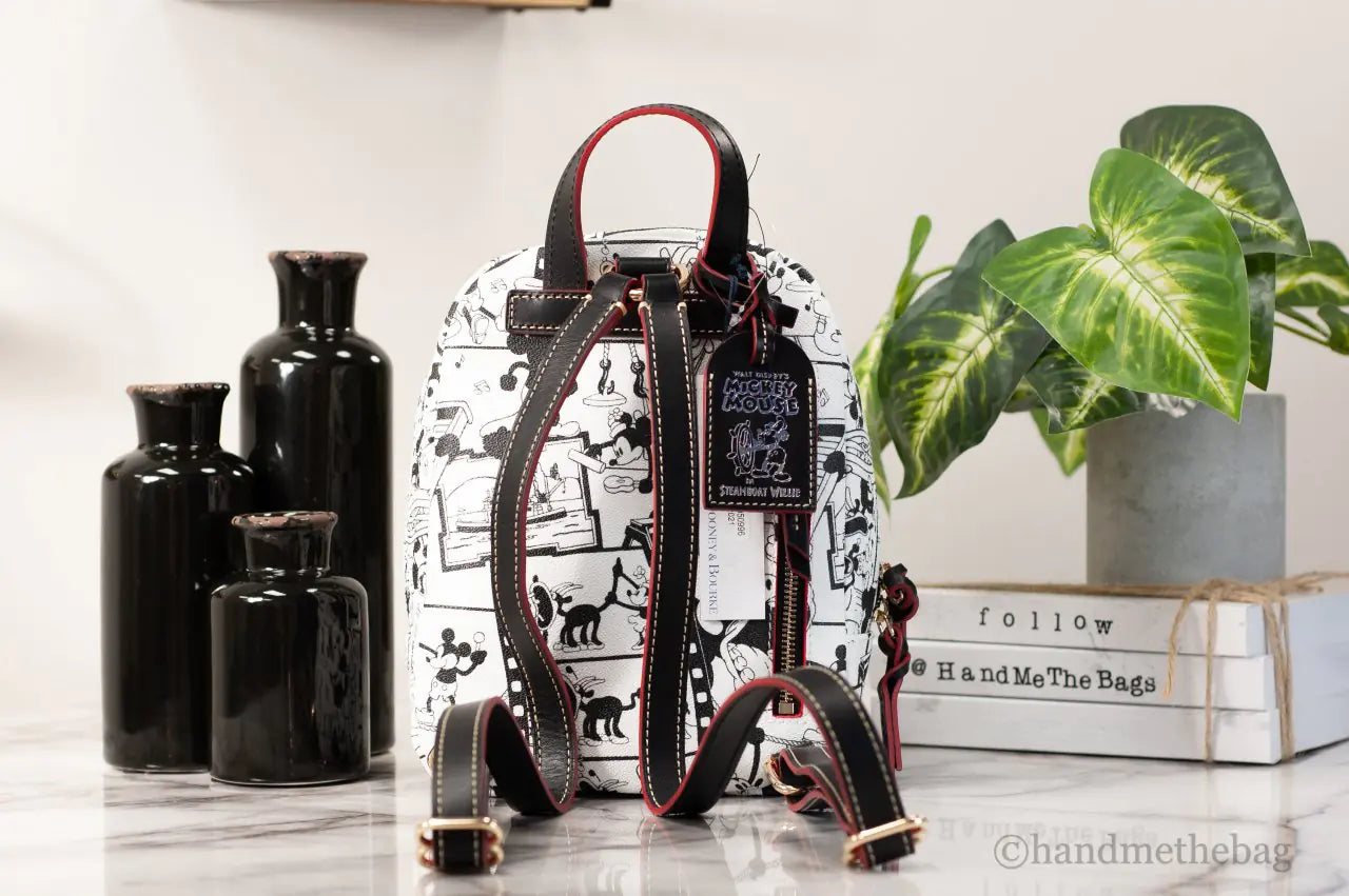 Dooney & Bourke Mickey Mouse Steamboat Willie Small Backpack