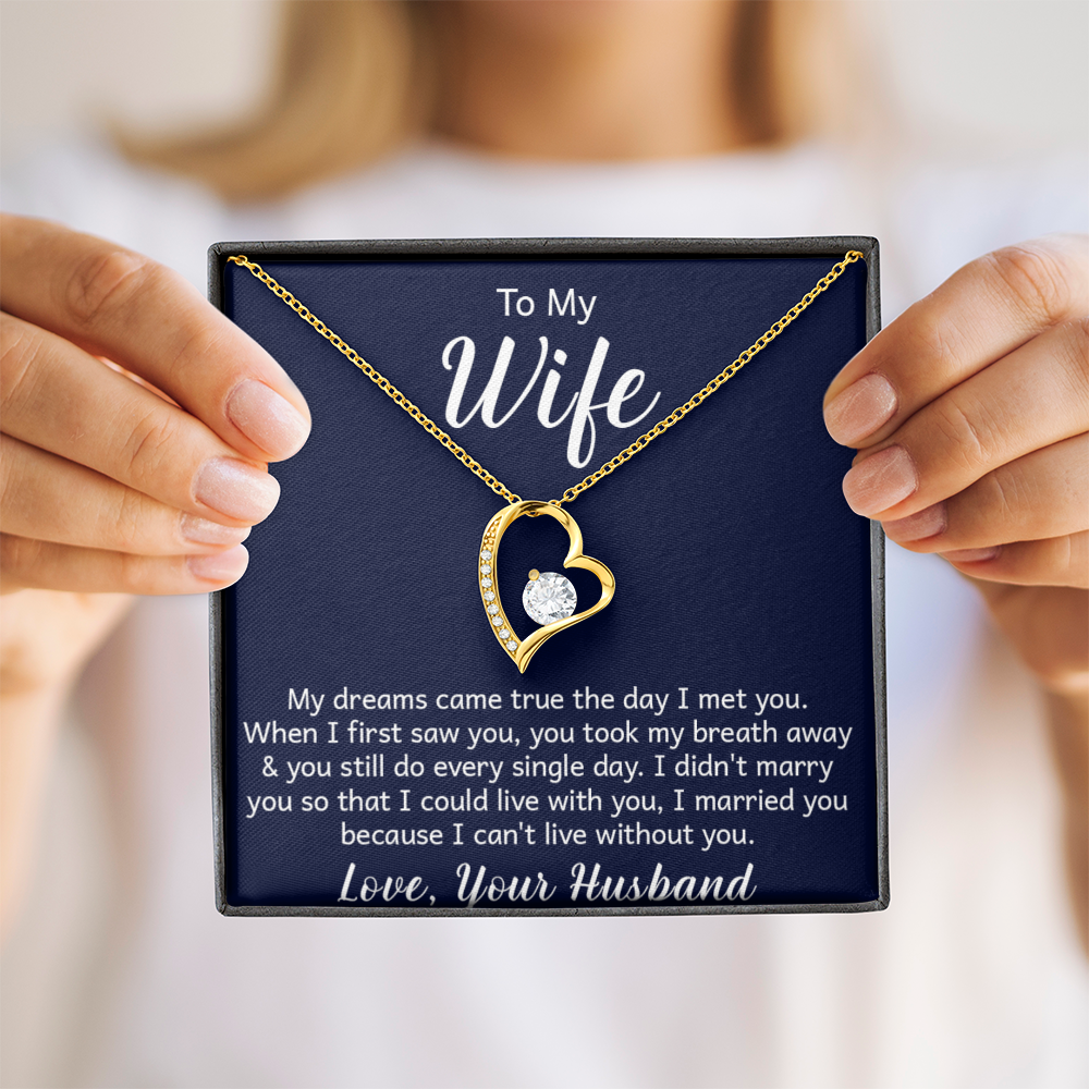 Heart Wife Love Necklace