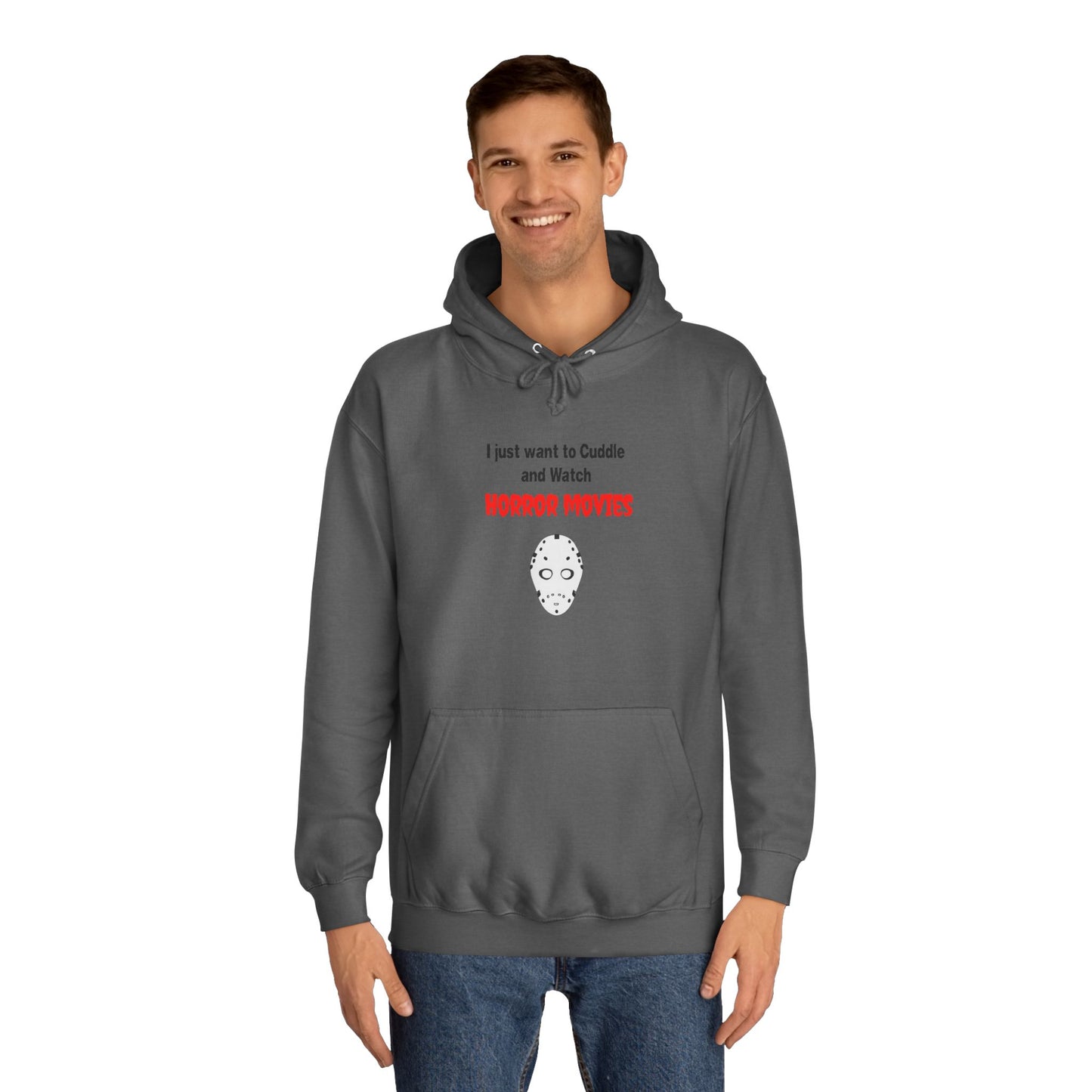 Cuddle and Watch Horror Movies Hoodie