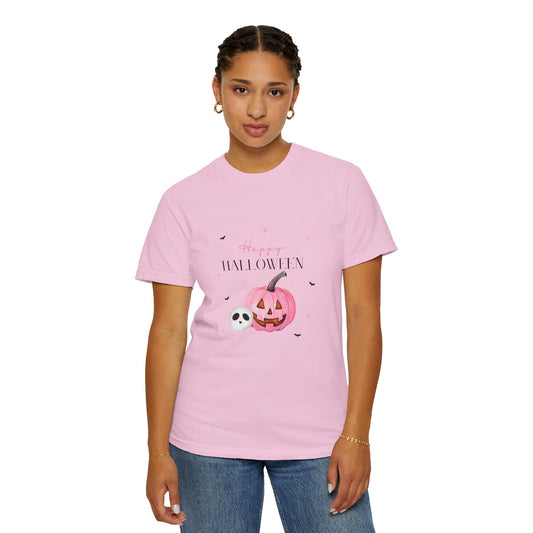 Happy Halloween - Pink Pumpkin T-Shirt