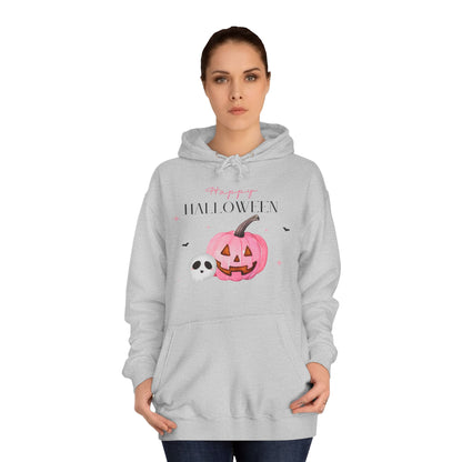 Happy Halloween Pink Pumkin Hoodie