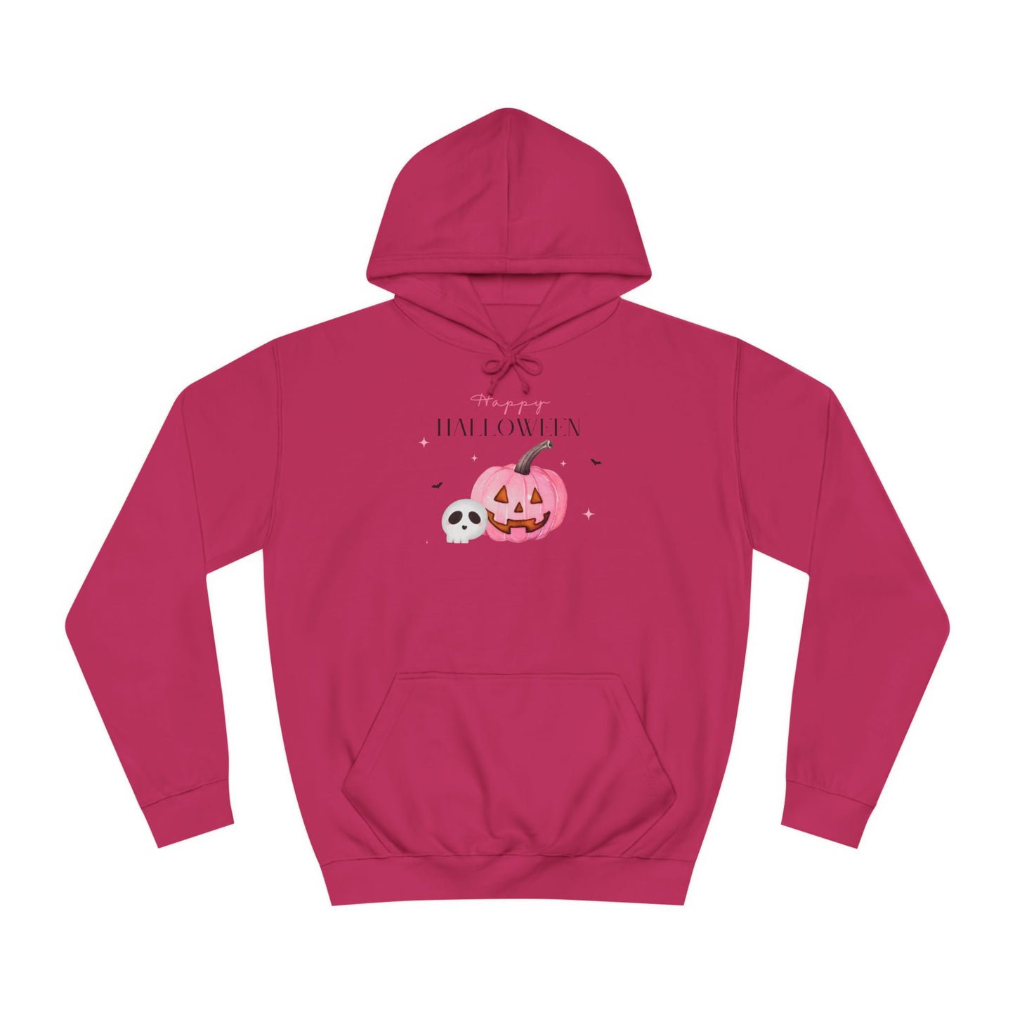 Happy Halloween Pink Pumkin Hoodie