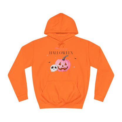 Happy Halloween Pink Pumkin Hoodie