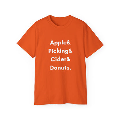 Apple & Picking & Cider & Donuts T-Shirt