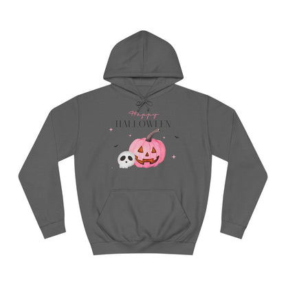 Happy Halloween Pink Pumkin Hoodie