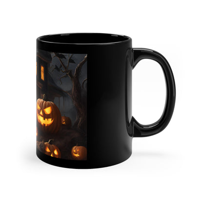 Black Coffee Mug, 11oz