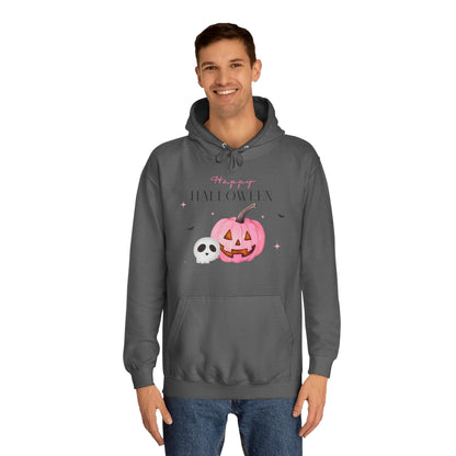 Happy Halloween Pink Pumkin Hoodie