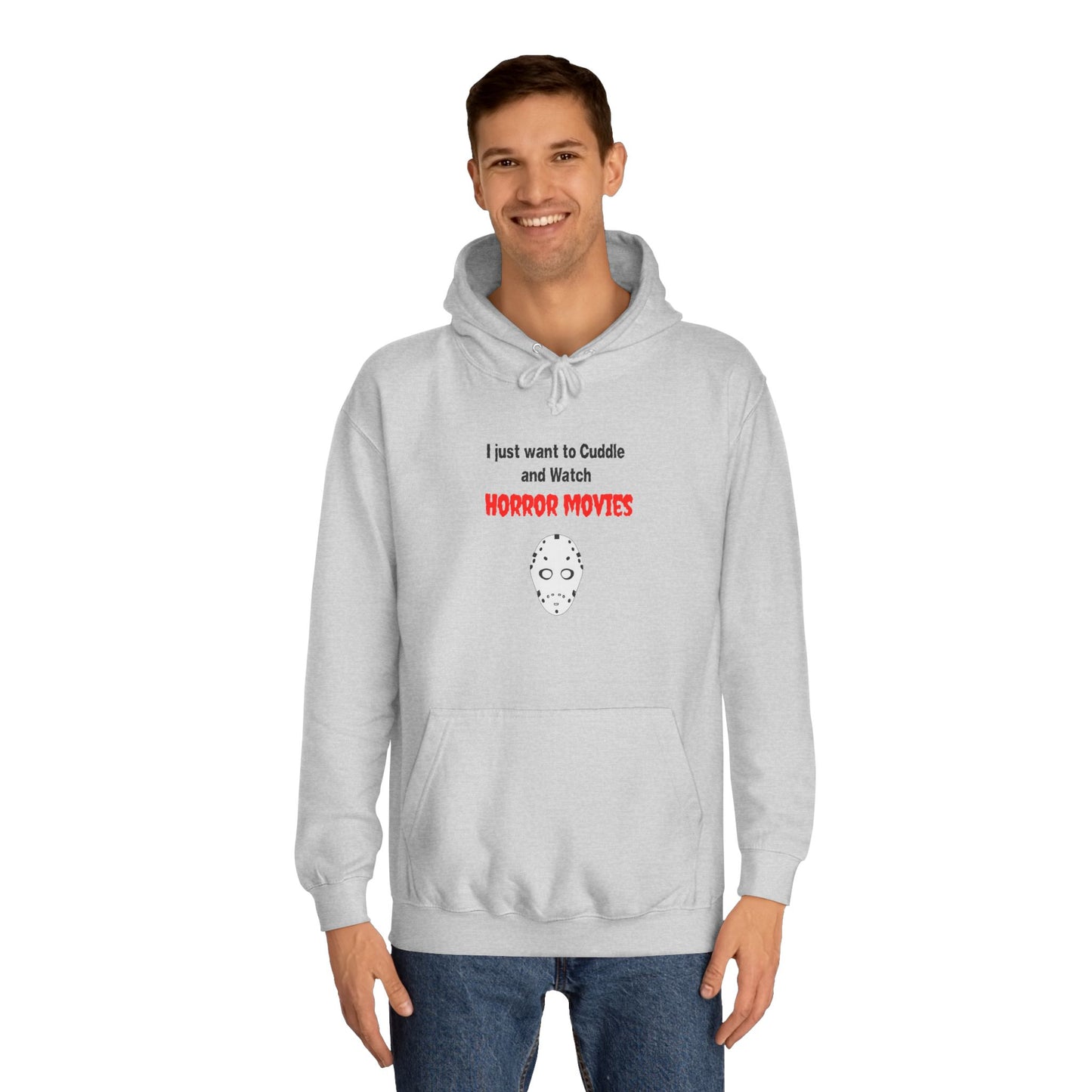 Cuddle and Watch Horror Movies Hoodie