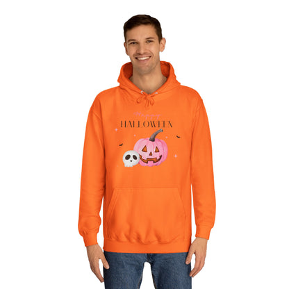 Happy Halloween Pink Pumkin Hoodie