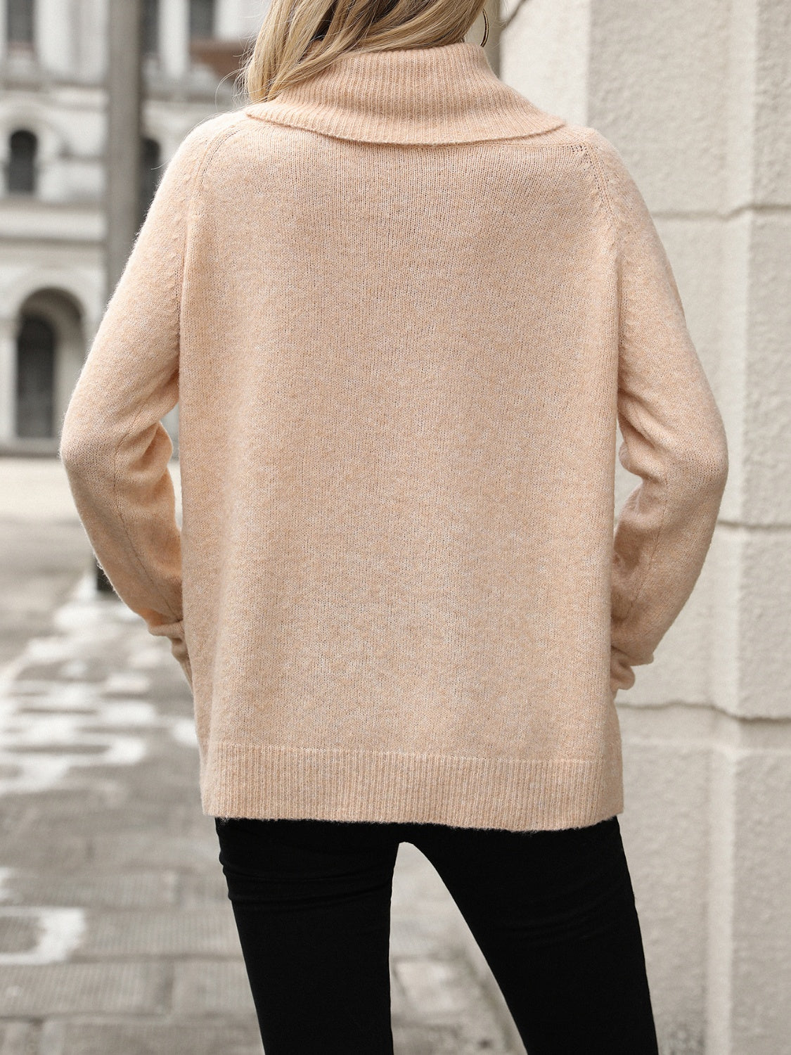 Turtleneck Long Sleeve Sweater