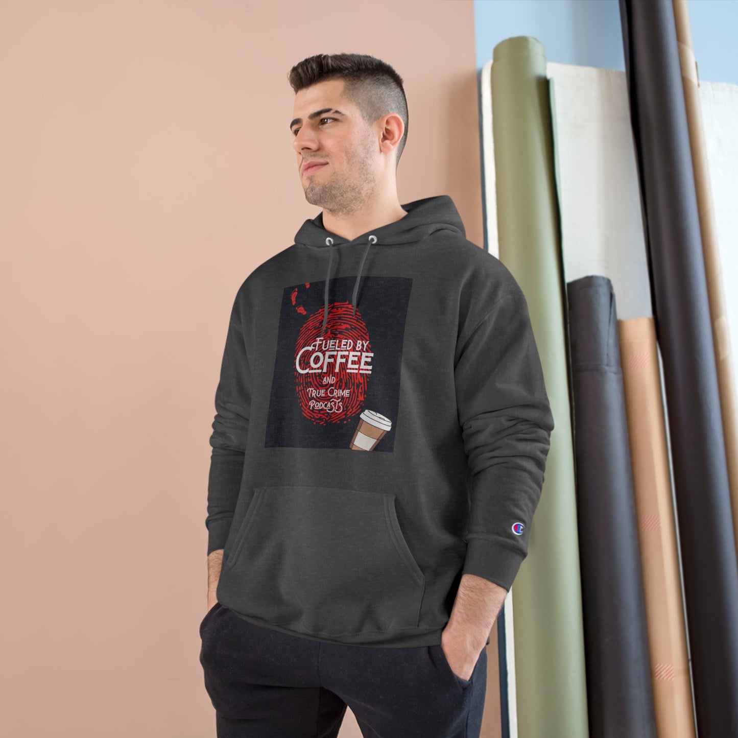 Fueled by Coffee - True Crime Hoodie