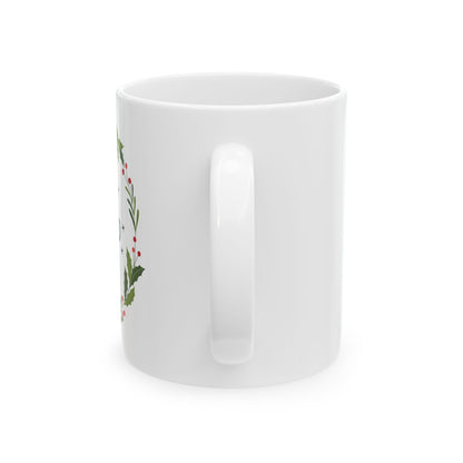 Feliz Navidad Ceramic Mug, (11oz, 15oz)