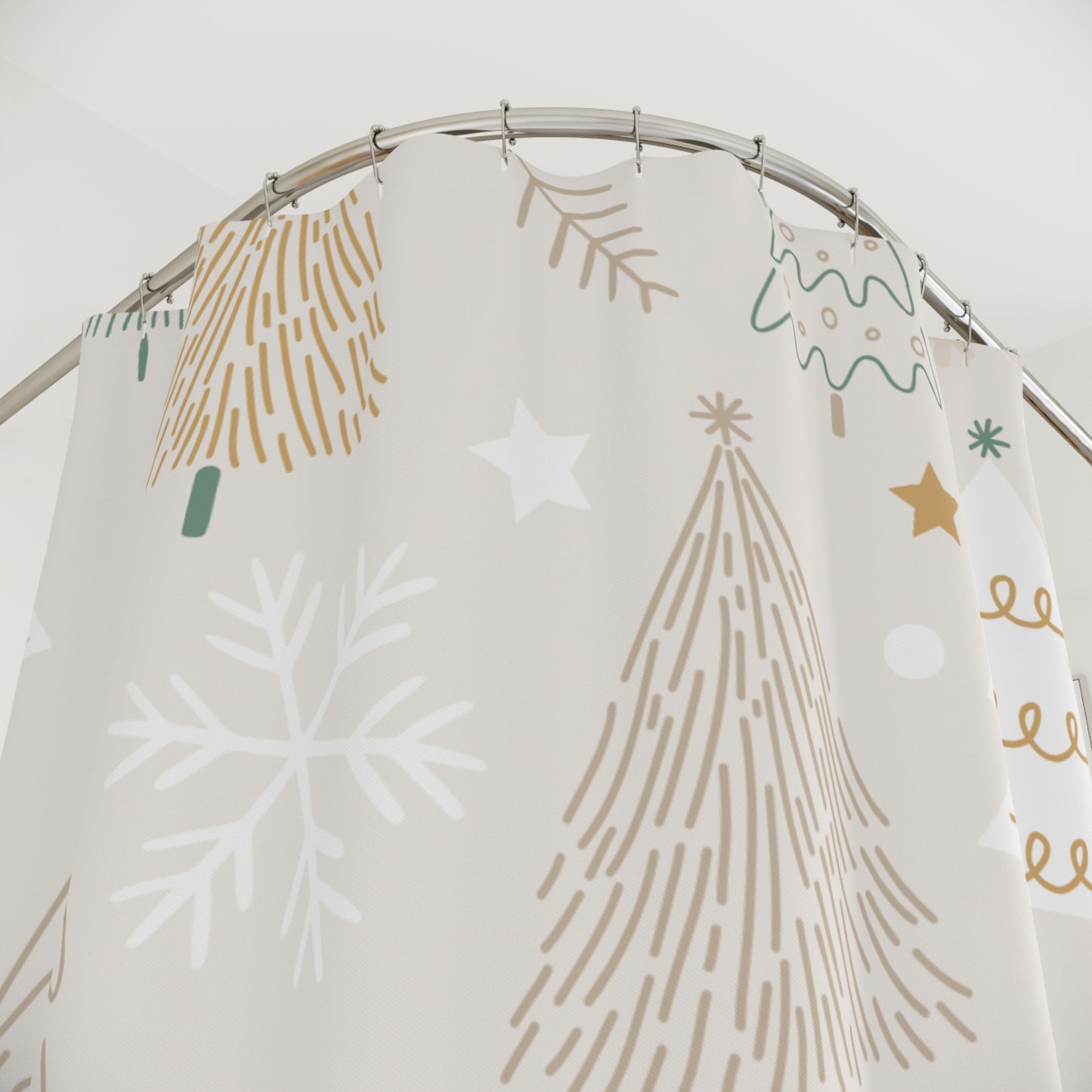 Christmas Tree Shower Curtains