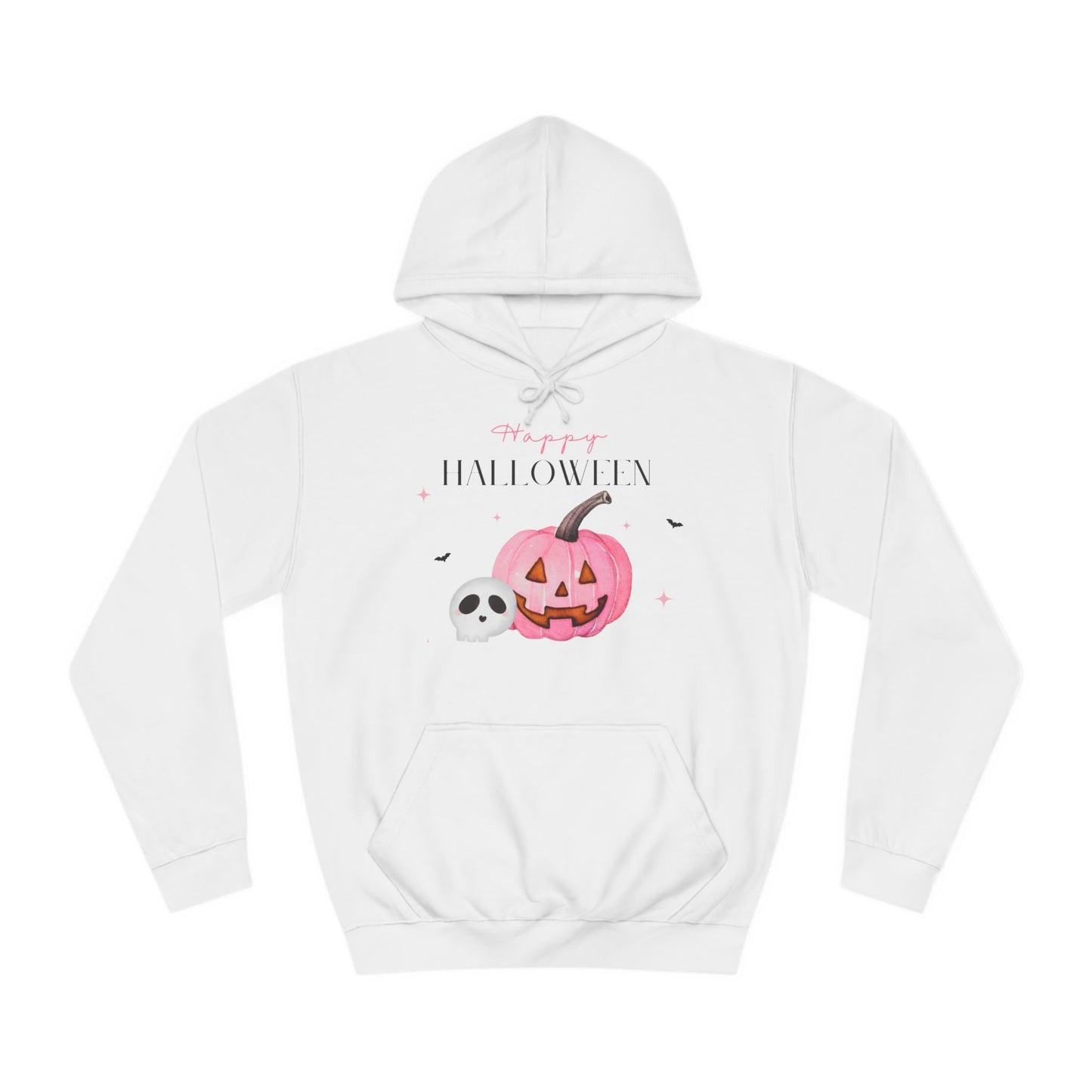 Happy Halloween Pink Pumkin Hoodie