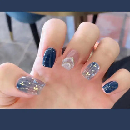 Short Ballet Wearable Fake Nails