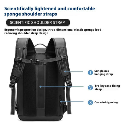 Large Capacity Expandable Travel Backpack