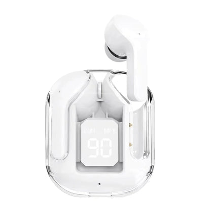 Transparent Space Capsule Bluetooth Earbuds