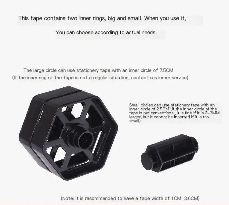 Multifunctional Tape Dispenser Set