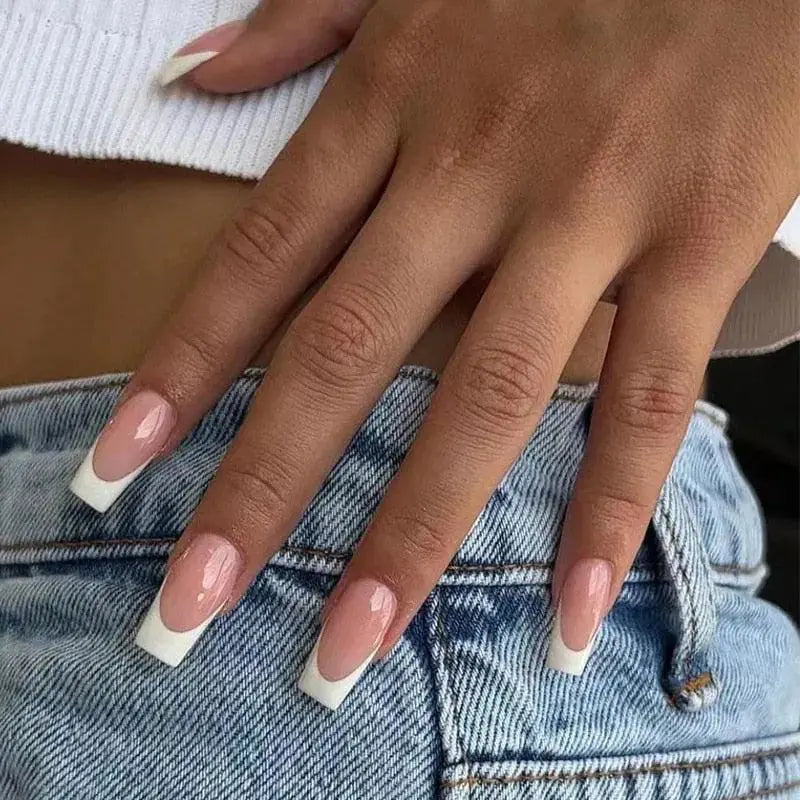 Short Ballet Wearable Fake Nails