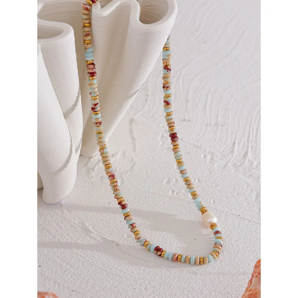 Freshwater Pearl Collar Necklace