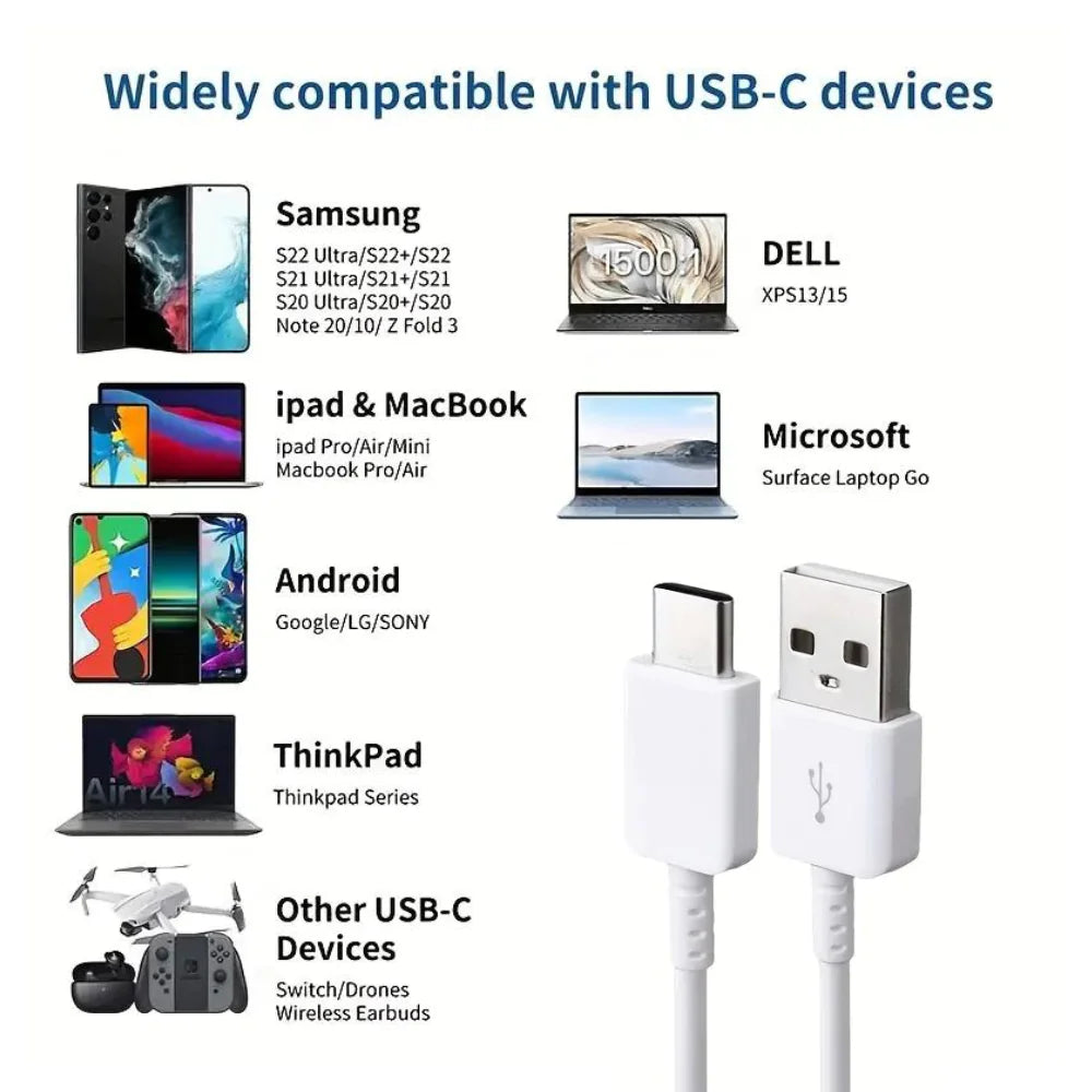 3FT USB-C Type C Charging Cable