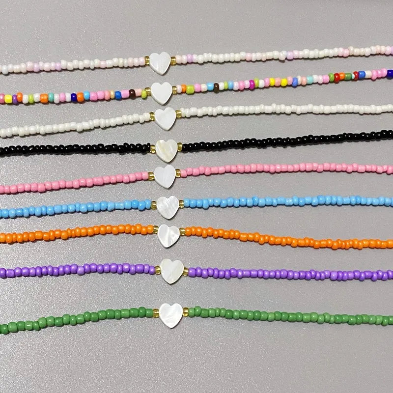 Summer Glass Beads Necklace