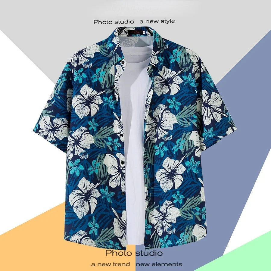 Men's Summer Hawaiian Shirt