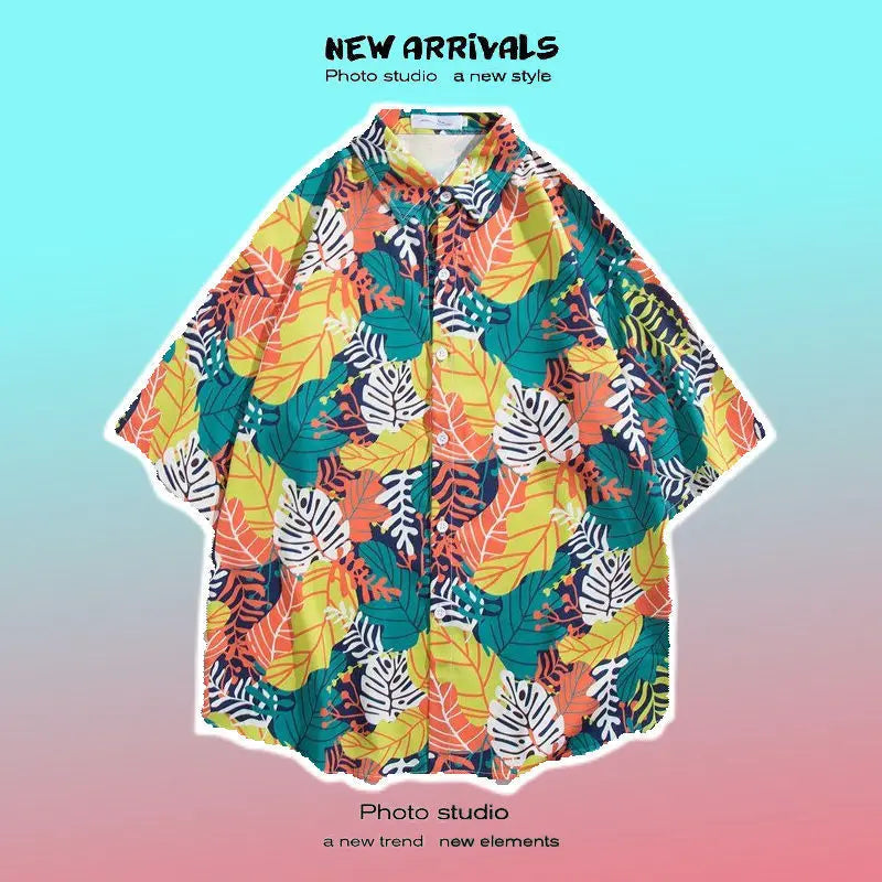 Men's Summer Hawaiian Shirt