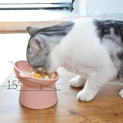 Tall Cat Bowl