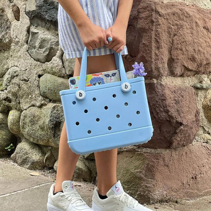 Kid Beach Tote Bag