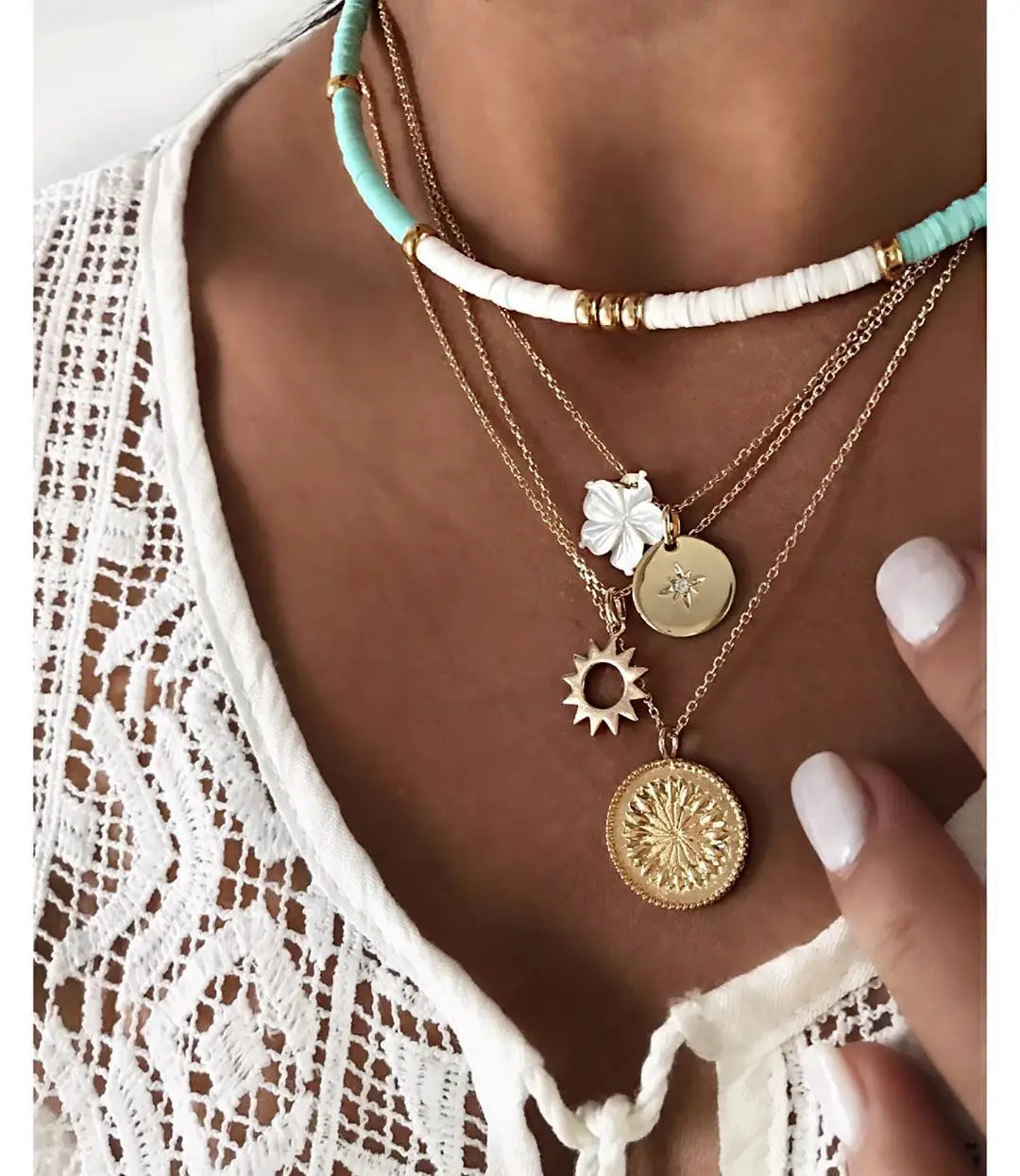 Summer Layered Necklace