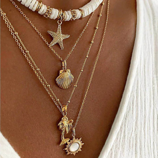 Summer Layered Necklace