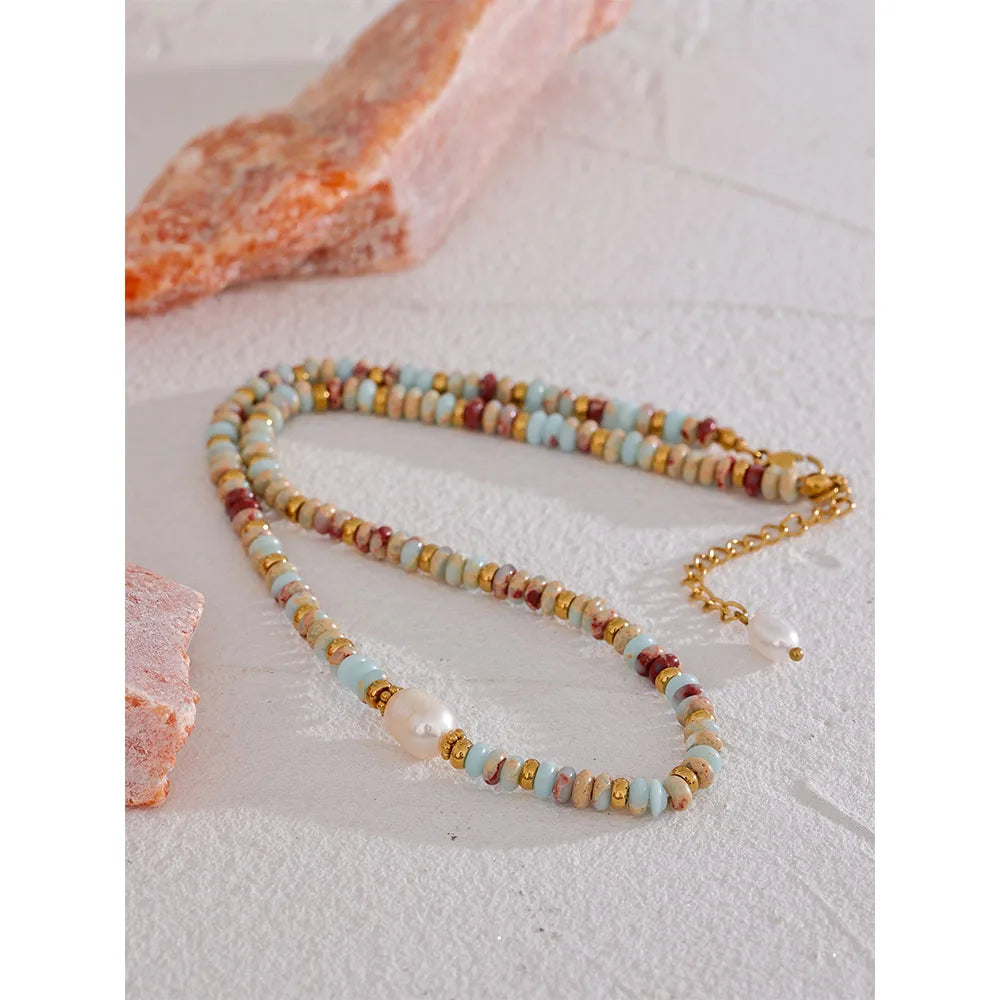 Freshwater Pearl Collar Necklace