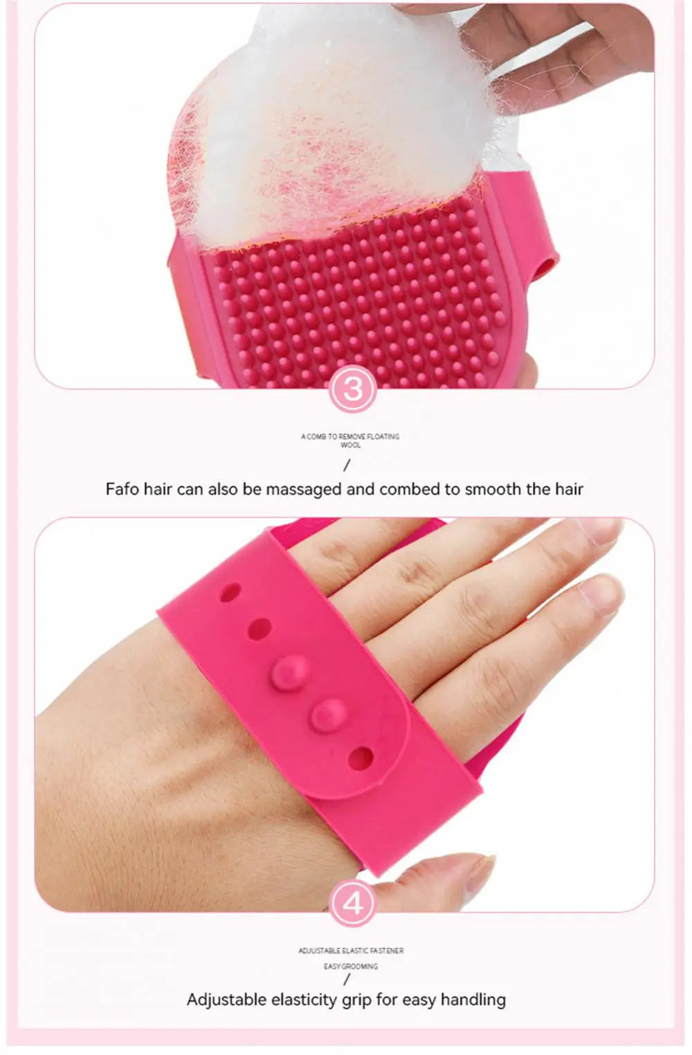 Pet Silicone Bath Brush