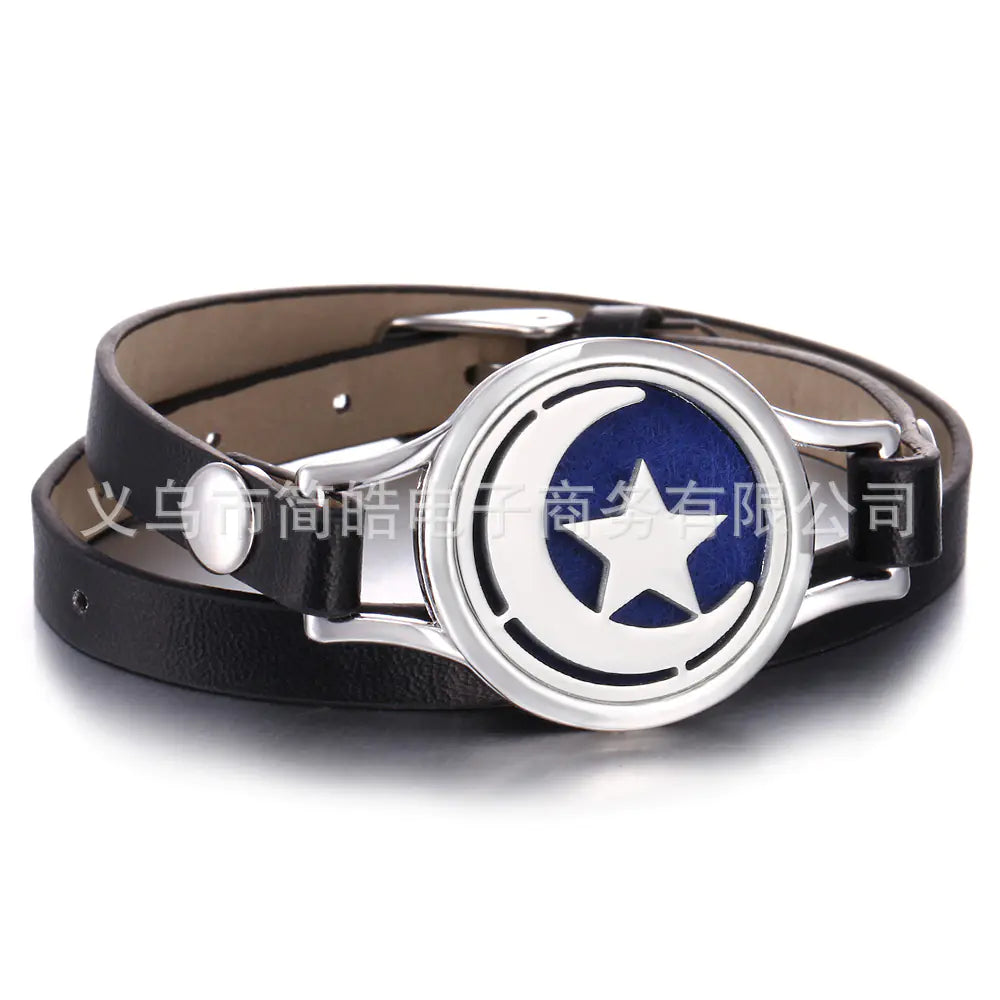 Essential Oil Diffuser Bracelet with Tree of Life Design