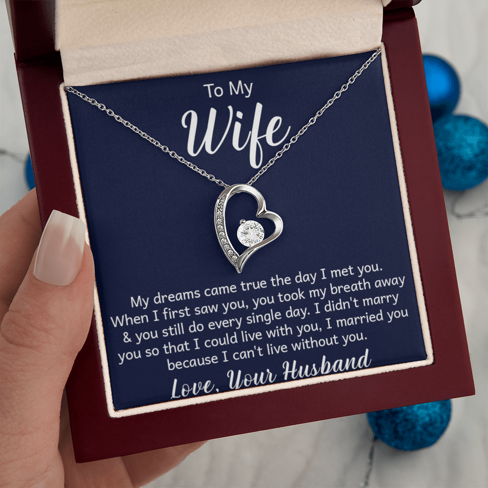 Heart Wife Love Necklace