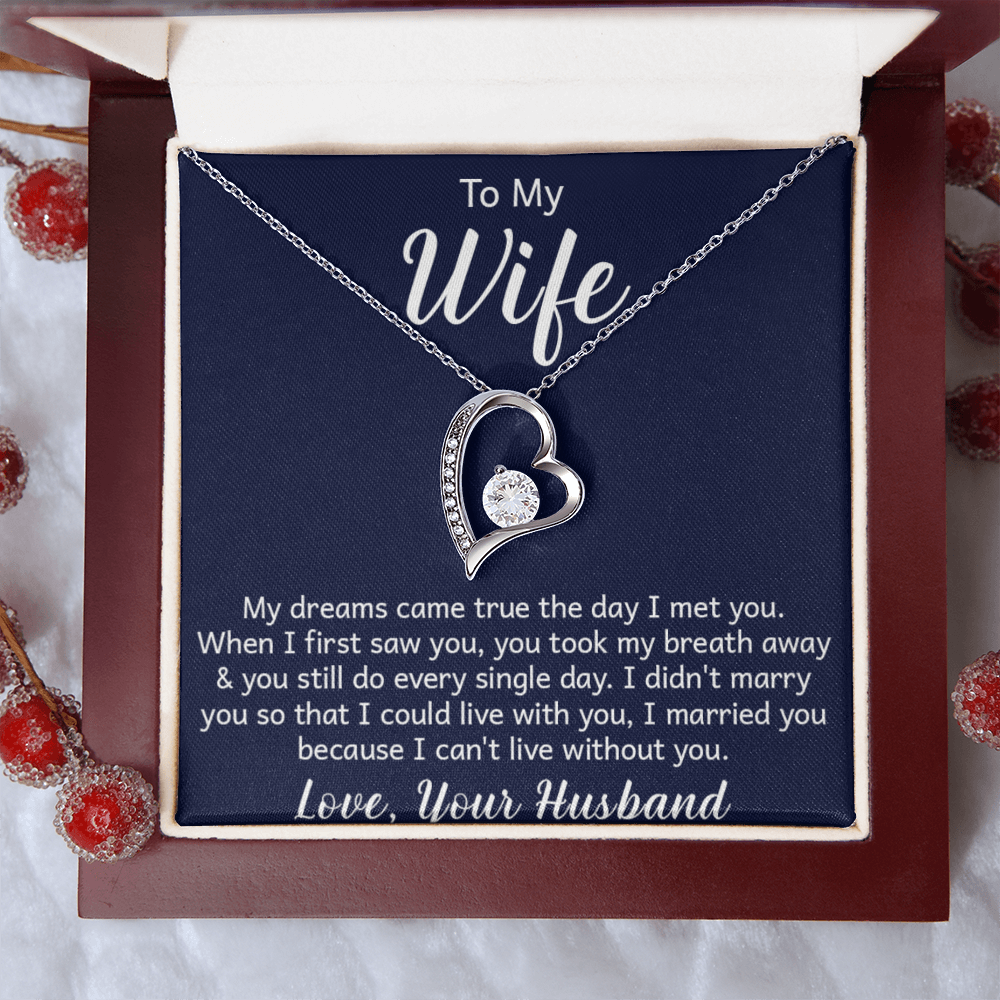 Heart Wife Love Necklace