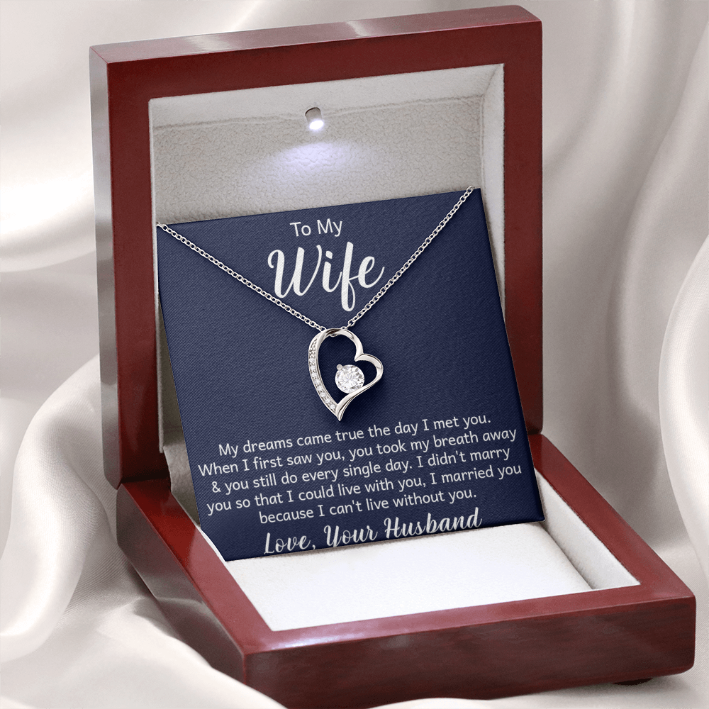 Heart Wife Love Necklace