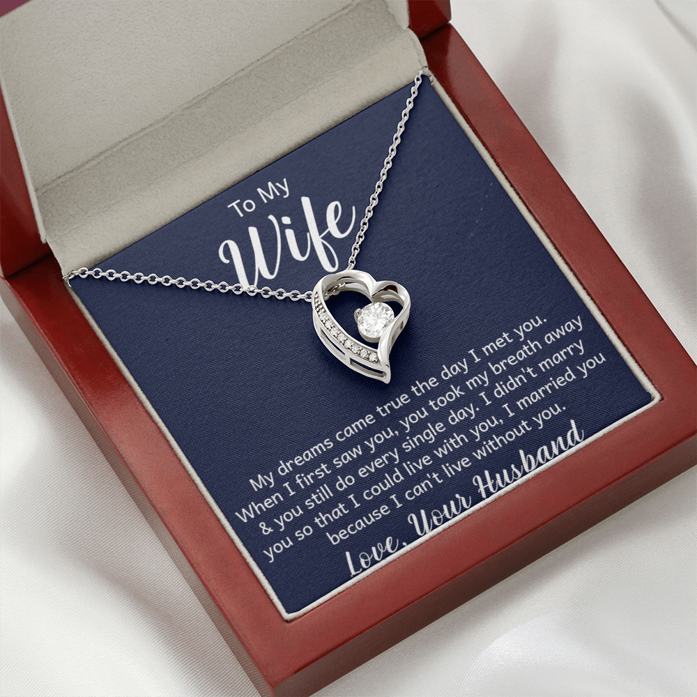 Heart Wife Love Necklace