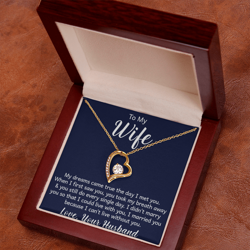 Heart Wife Love Necklace