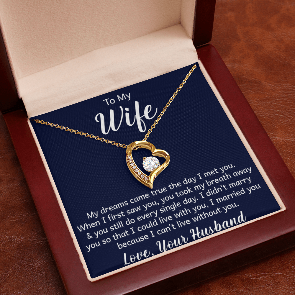 Heart Wife Love Necklace