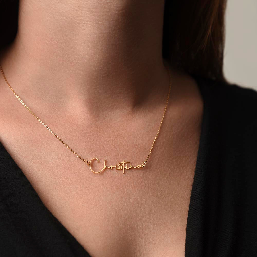 Graduation Personalize Name Necklace