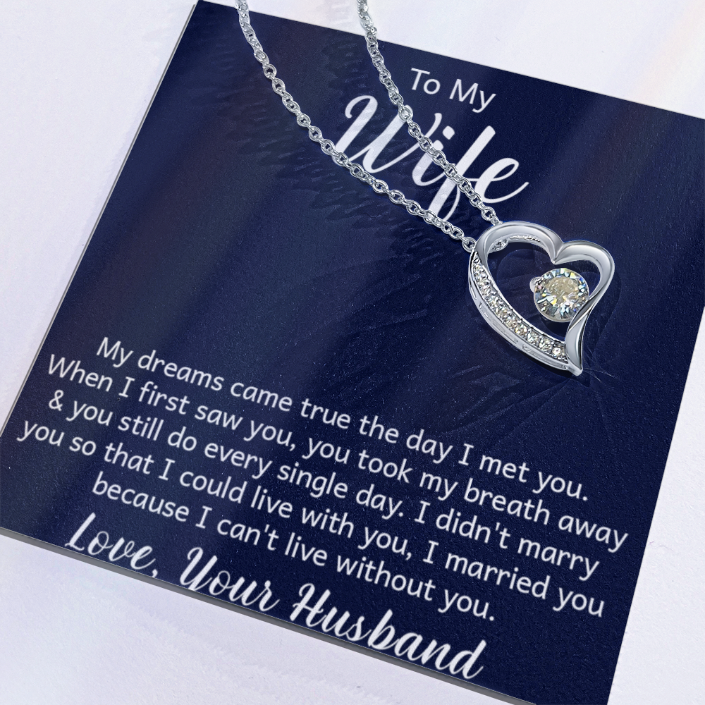 Heart Wife Love Necklace