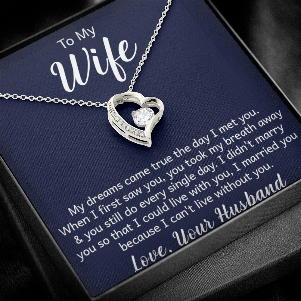 Heart Wife Love Necklace