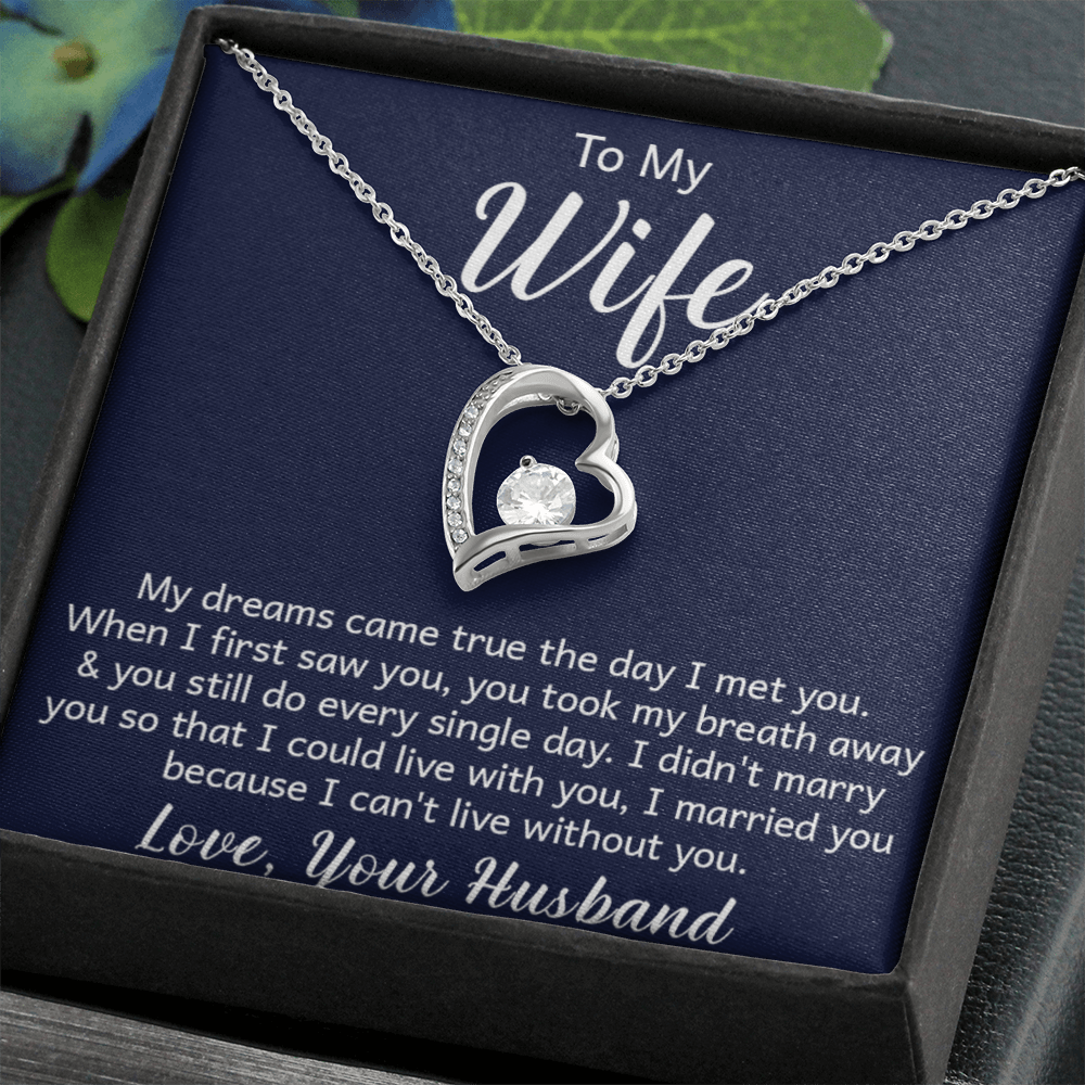 Heart Wife Love Necklace