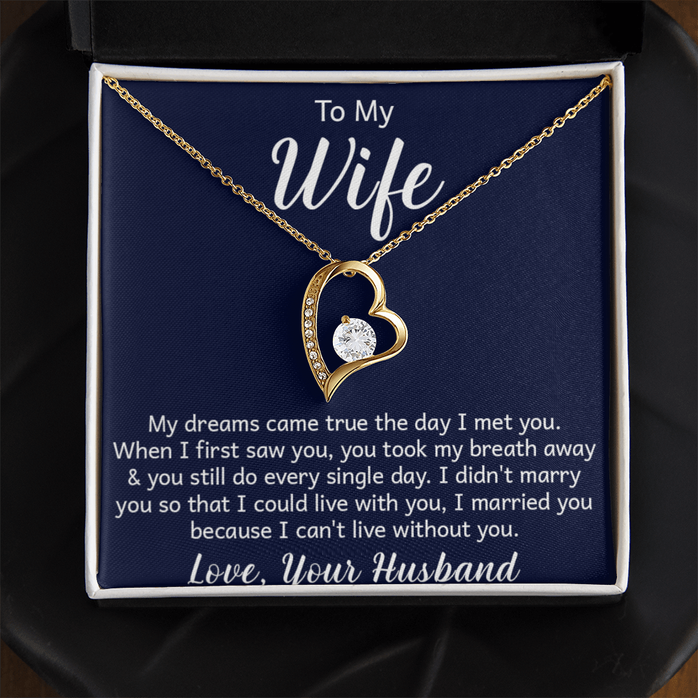 Heart Wife Love Necklace