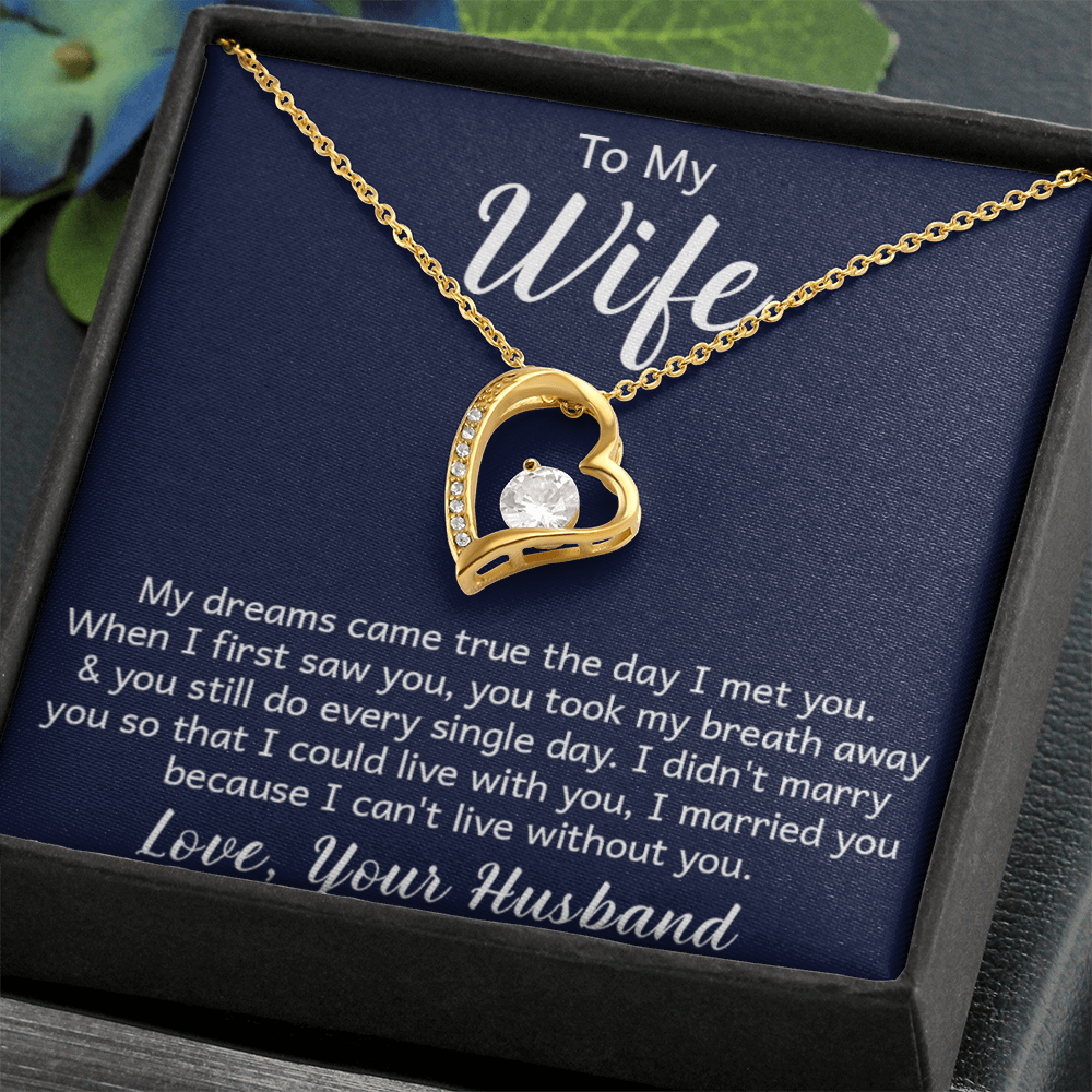 Heart Wife Love Necklace