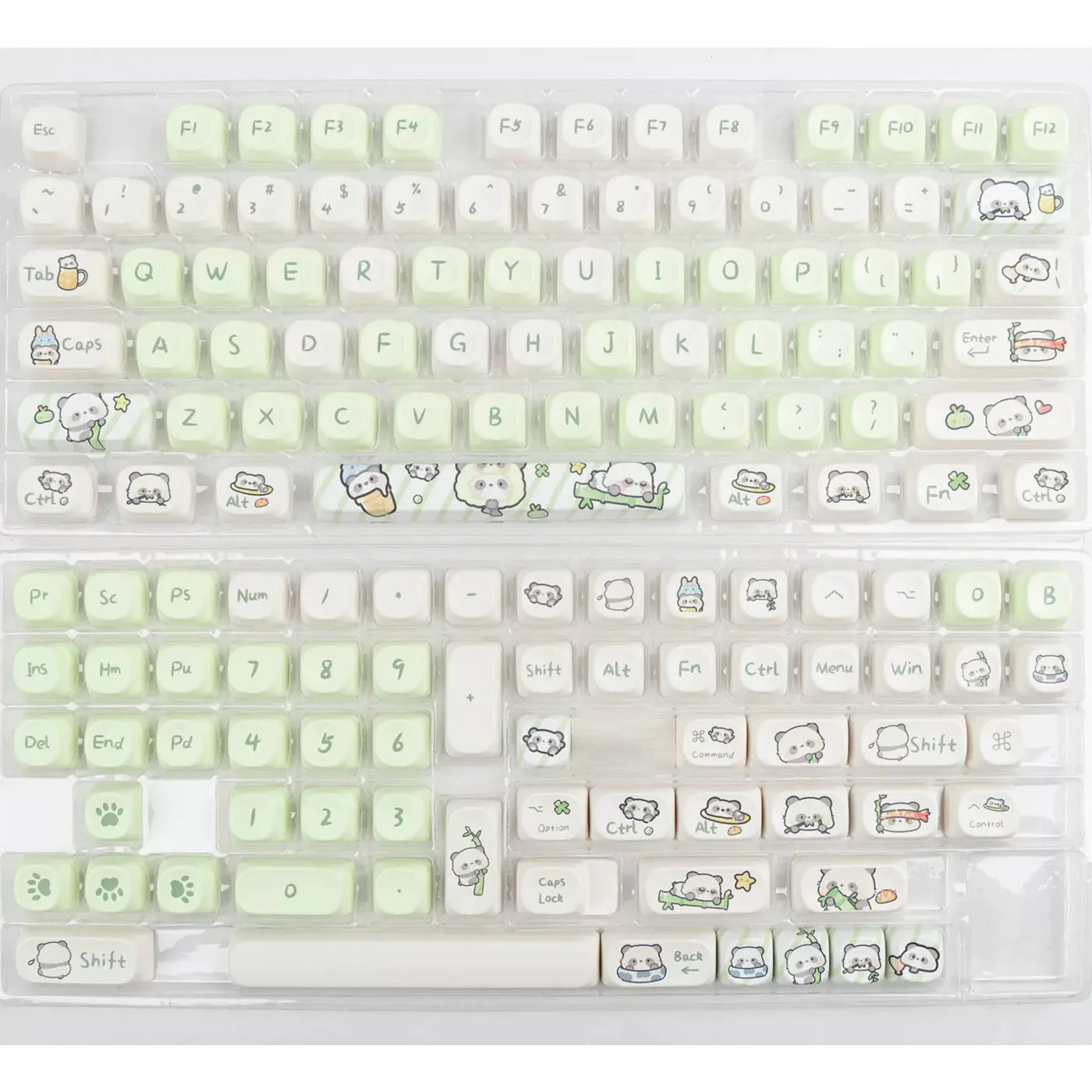 Ice Cream Teddy Bear Keycap